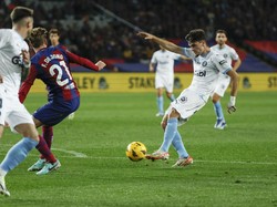 Miguel Gutierrez, bek sayap kiri Girona berusia 22 tahun diintai Bayern Munich, Man City, dan Arsenal (AP)