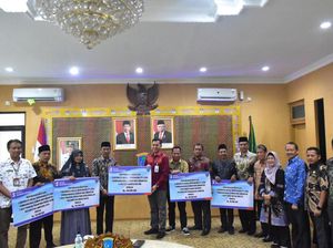 Pemkab OKI Terima Bantuan CSR Pembangunan 4 Sumur Bor Pemkab OKI Terima Bantuan CSR Pembangunan 4 Sumur Bor