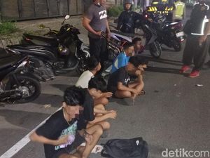 6 Anak Muda di Denpasar Ditangkap Polisi gegara Balap Liar, 4 Motor Disita
