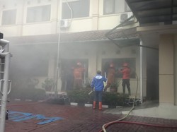 Kantor BKPSDM Kota Bogor Kebakaran, 1 Pegawai Alami Sesak Napas