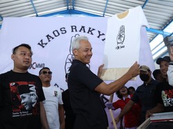 Lewat Sablon Kaus Gratis, Relawan Galang Dukungan Menangkan Ganjar-Mahfud