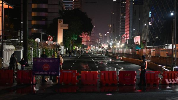 Ada Car Free Night Tahun Baru, Akses ke Thamrin-Sudirman Dialihkan