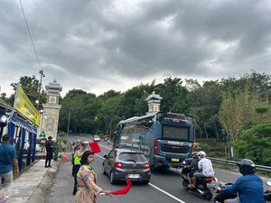 Lalin Jogja-Wonosari Sore Ini Lancar, Jaga Keselamatan Saat Tahun Baru