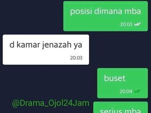 Chat Horor Ojol Tapi Kocak Juga, Hih Atut! Chat Horor Ojol Tapi Kocak Juga, Hih Atut!