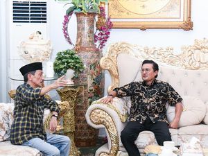 Silaturahmi Akhir Tahun, Fadel Muhammad Kunjungi Bupati-Warga Gorontalo