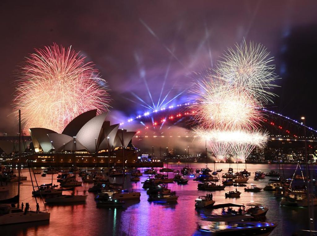 Meriahnya Pesta Kembang Api Pergantian Tahun 2024 di Australia Meriahnya Pesta Kembang Api Pergantian Tahun 2024 di Australia
