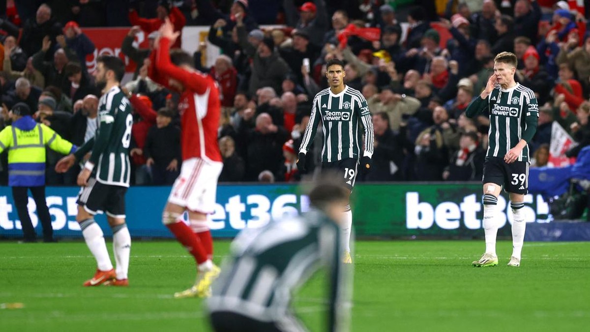 Tahun 2023 begitu suram untuk Manchester United (Action Images via Reuters/LEE SMITH)