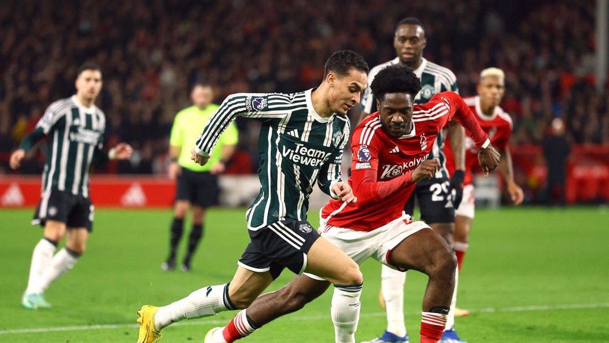 Babak I Nottingham Forest vs MU tuntas 0-0 (REUTERS/MOLLY DARLINGTON)