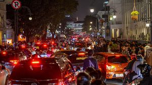 Penampakan Macetnya Bandung Jelang Pergantian Tahun