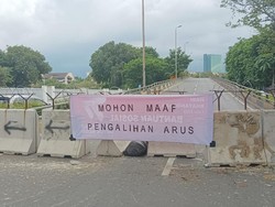 Pemotor Tabrak Beton di Kemayoran, Diduga gegara Tak Ada Rambu