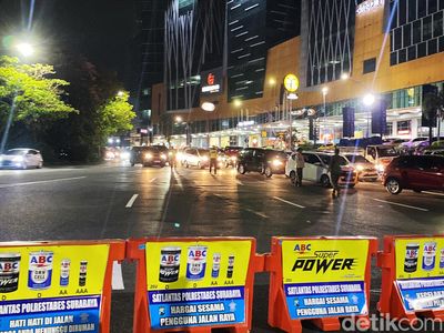Penyekatan Batas Kota Surabaya Jelang Pergantian Tahun