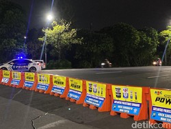 Penyekatan Saat Malam 1 Suro di Surabaya, Konvoi Pesilat Diputar Balik