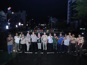 Patroli 3 Pilar, Kapolsek Mampang Pastikan Malam Tahun Baru 2024 Aman