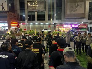 Polsek Setiabudi Patroli Gabungan Antisipasi Tawuran di Malam Tahun Baru