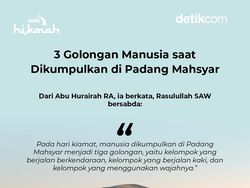 3 Golongan Manusia di Padang Mahsyar