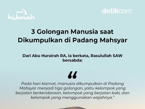 3 Golongan Manusia di Padang Mahsyar 3 Golongan Manusia di Padang Mahsyar