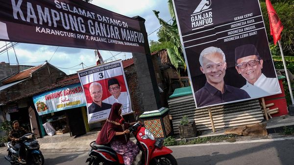 Melihat Kampung Ganjar Mahfud di Solo