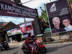 Melihat Kampung Ganjar Mahfud di Solo Melihat Kampung Ganjar Mahfud di Solo