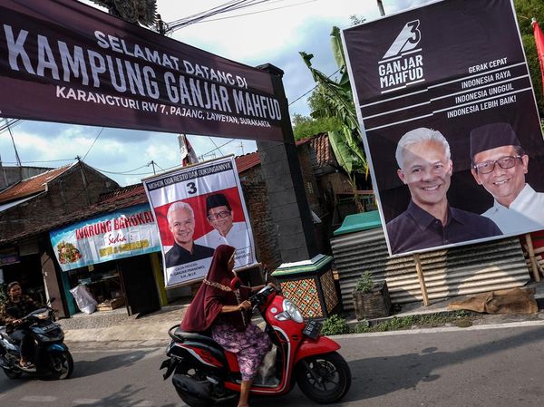 Melihat Kampung Ganjar Mahfud di Solo