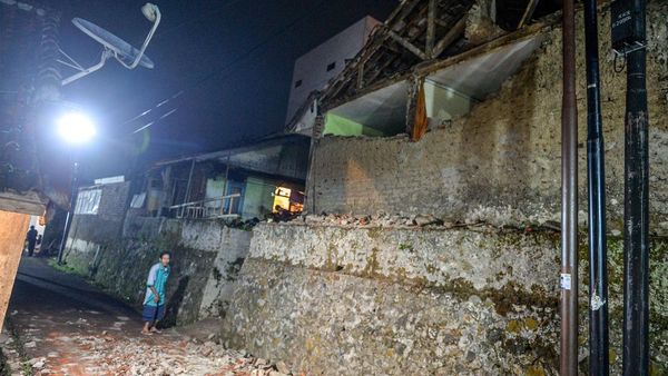 Kerusakan Akibat Gempa di Sumedang