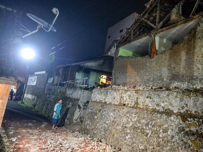 Kerusakan Akibat Gempa di Sumedang