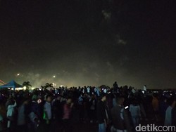 Warga Tetap Padati BKB Palembang Meski Sudah Diimbau Bubar Saat Malam Tahun Baru