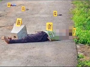 Prasetyo Teriak Usai Lempar Umpak Berujung Tewaskan Tetangga di Ponorogo