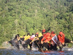 Randai Kesenian Tradisional Minangkabau, Terdiri dari Beberapa Unsur Seni