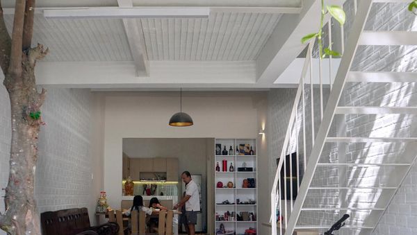 Potret Rumah Unik Tanpa Dinding Penutup di Vietnam