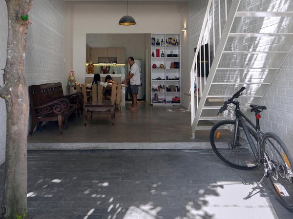 Potret Rumah Unik Tanpa Dinding Penutup di Vietnam