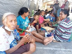 Status Gunung Lewotobi Laki-laki Naik Siaga, Ratusan Warga Mengungsi