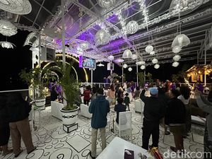 Toya Devasya Kintamani Penuh Turis, Perayaan Tahun Baru Meriah