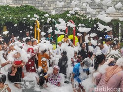 Meriahnya Kolam Victory Waterpark Soreang saat Libur Tahun Baru