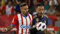 Barcelona meminati dua pemain Girona, mereka adalah Aleix Garcia sang gelandang tengah dan penyerang sayap muda, Savio yang masih berusia 19 tahun (AP)