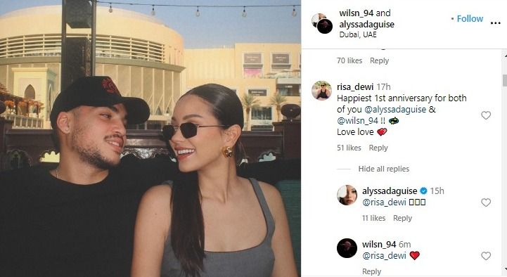 Alyssa Daguise dan Wilson