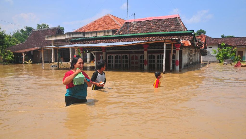 Ratusan Rumah di Grobogan Terendam Banjir