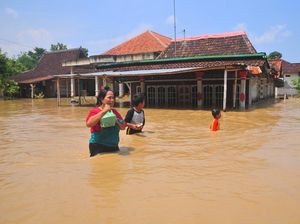 Ratusan Rumah di Grobogan Terendam Banjir