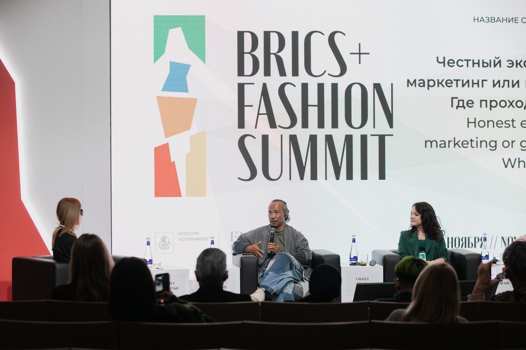 Ali Charisma di BRICS+ Fashion Summit