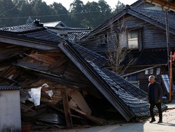 30 Orang Tewas Akibat Gempa Jepang, Banyak Korban Tertimbun Reruntuhan