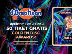Hari Terakhir! Rebut 50 Tiket GDA 2024 Gratis dari detikhot Hari Terakhir! Rebut 50 Tiket GDA 2024 Gratis dari detikhot