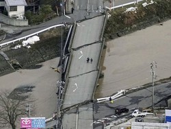 Gempa Jepang, 24 Orang Dilaporkan Tewas