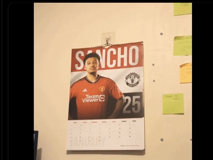 Jadon Sancho, Kalender MU