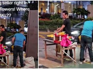 Jualan Jagung Bakar Ilegal di Depan Mall, Aksi Penjual Ini Dianggap Memalukan Jualan Jagung Bakar Ilegal di Depan Mall, Aksi Penjual Ini Dianggap Memalukan