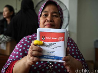 Melihat Pelipatan Surat Suara di KPU Jakarta Utara