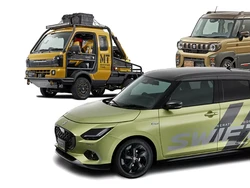 Suzuki Swift Sport-Carry Offroad Bakal Mejeng di Tokyo Auto Salon 2024