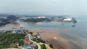 Penampakan Kawasan Industri Nikel di Morowali Sulteng