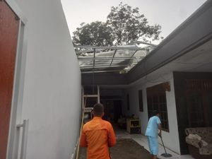 108 Bangunan di Pandeglang Rusak Akibat Angin Puting Beliung