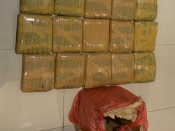 17 Kg Ganja Asal Sumut Gagal Diselundupkan ke Babel, 2 Kurir Jadi Tersangka