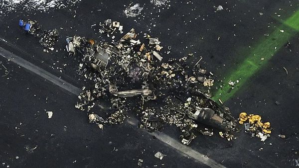 Begini Kondisi Pesawat Usai Tabrakan di Bandara Haneda Jepang