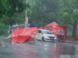 Hujan-Angin Kencang Terjang 15 Kecamatan di Klaten